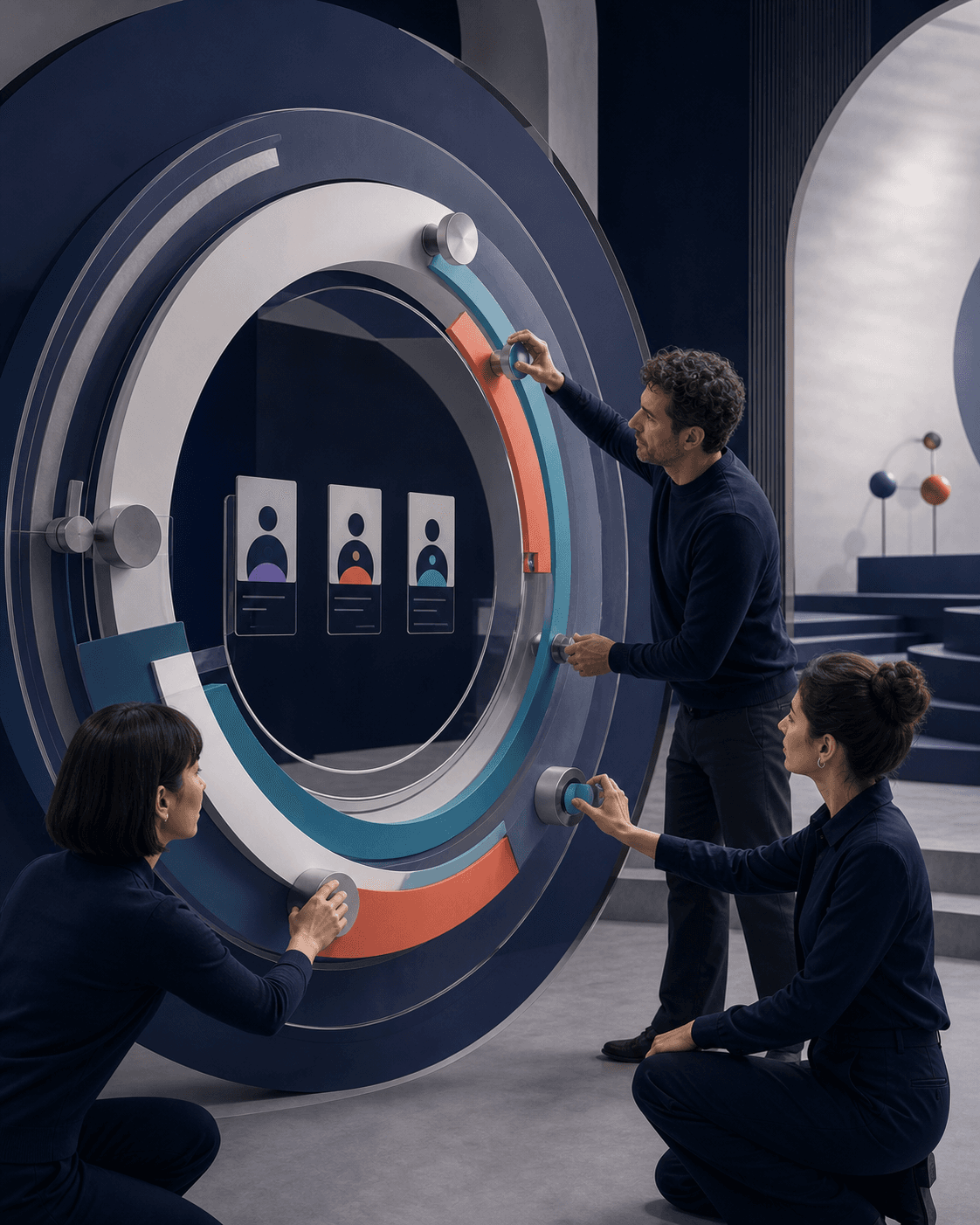 Company leaders calibrating a shared role observatory