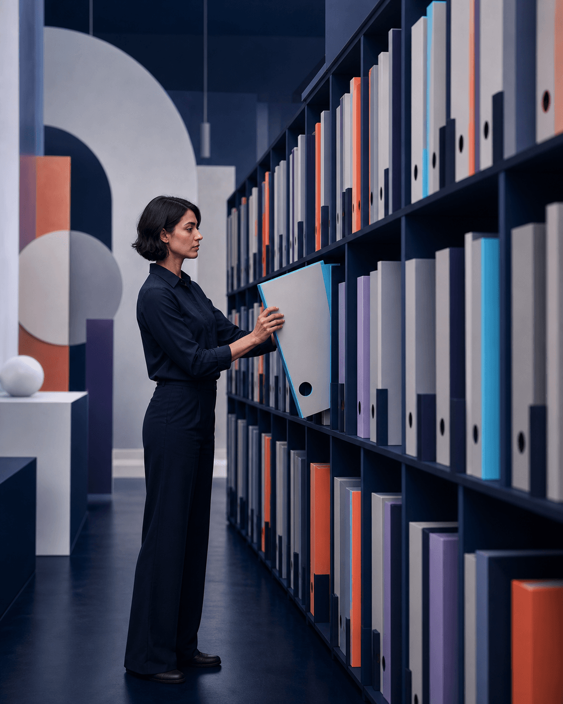 Professional sourcer selecting one opportunity from a structured role archive